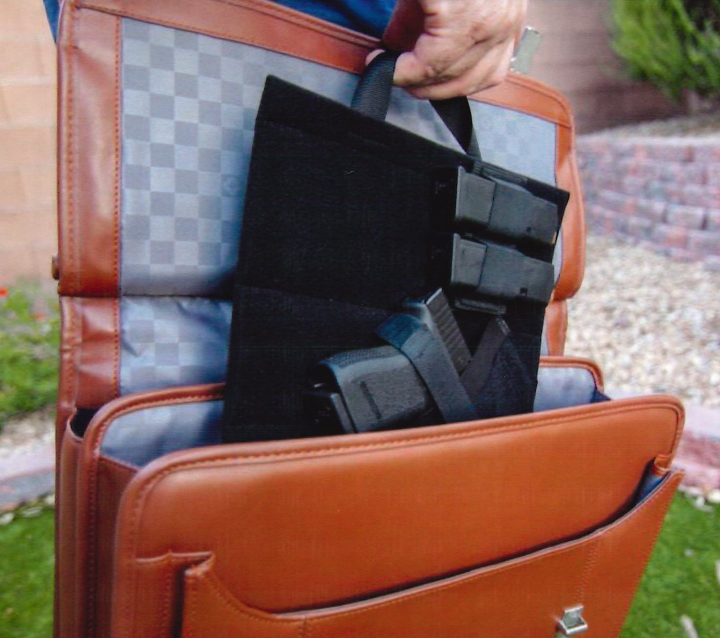 The "CTE" Holster (Concealed Tactical Edge Holster) - Center Draw